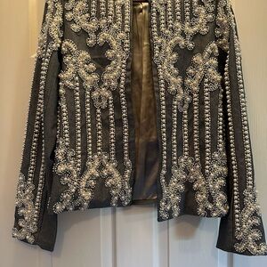 Embellished Gray Jacket